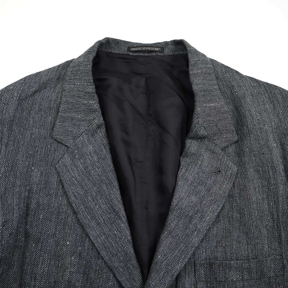 Yohji Yamamoto POUR HOMME ヨウジヤマモト プールオム 24SS FLAX TOP 