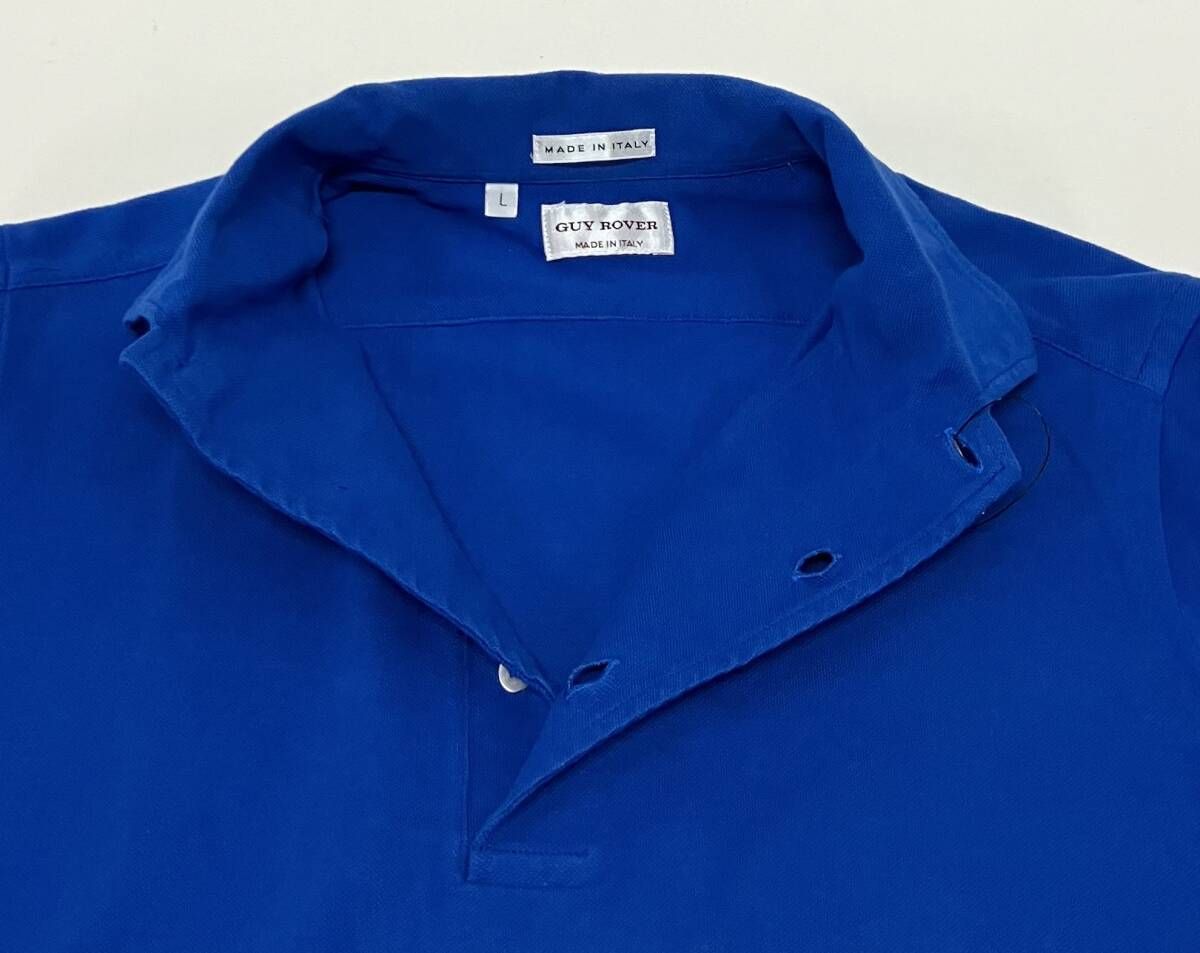 Brilla per il gusto GUY ROVER ブリッラペルイルグストギローバー カノコ ワンピースカラー ポロシャツ 半袖ポロシャツ サイズL USTAUSTRALIA_COM_AU