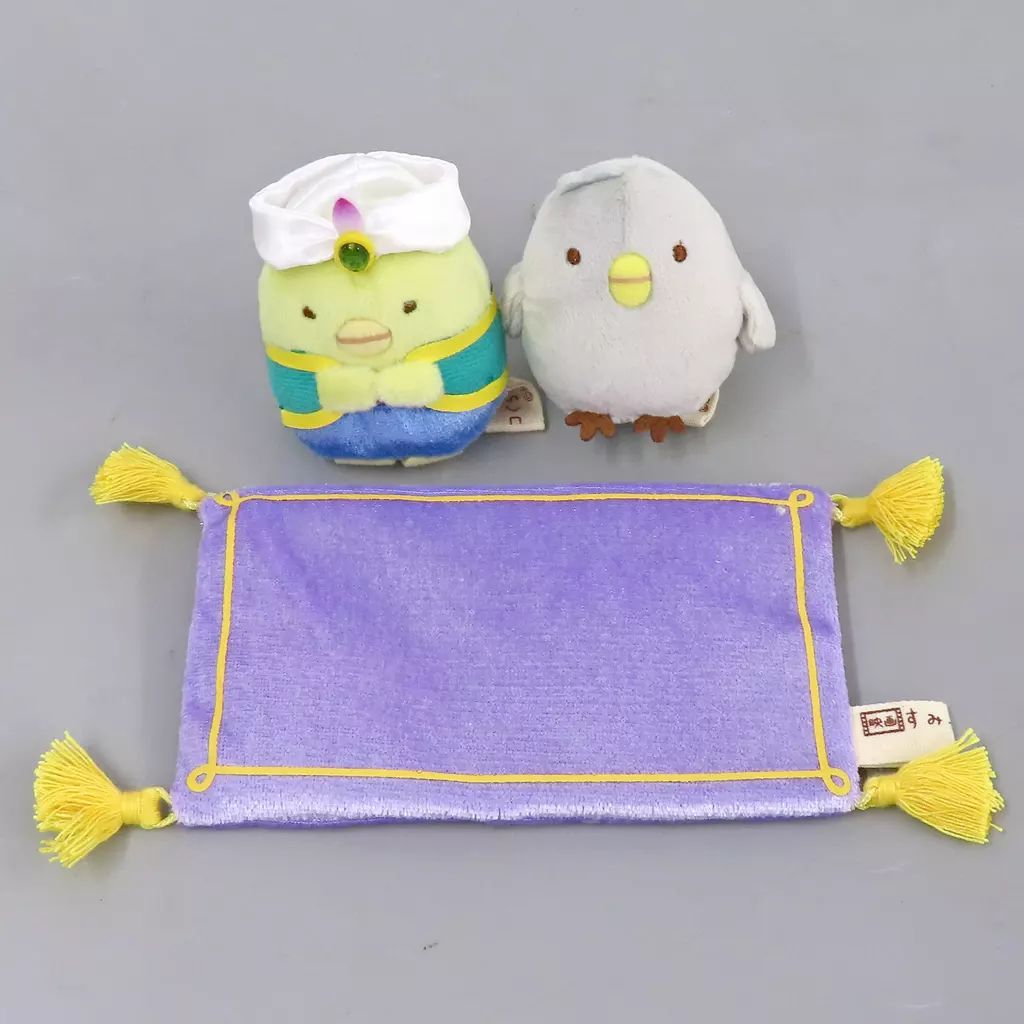 中古】ぬいぐるみ ぺんぎん?＆ひよこ?＆じゅうたん(アラビアンナイト 