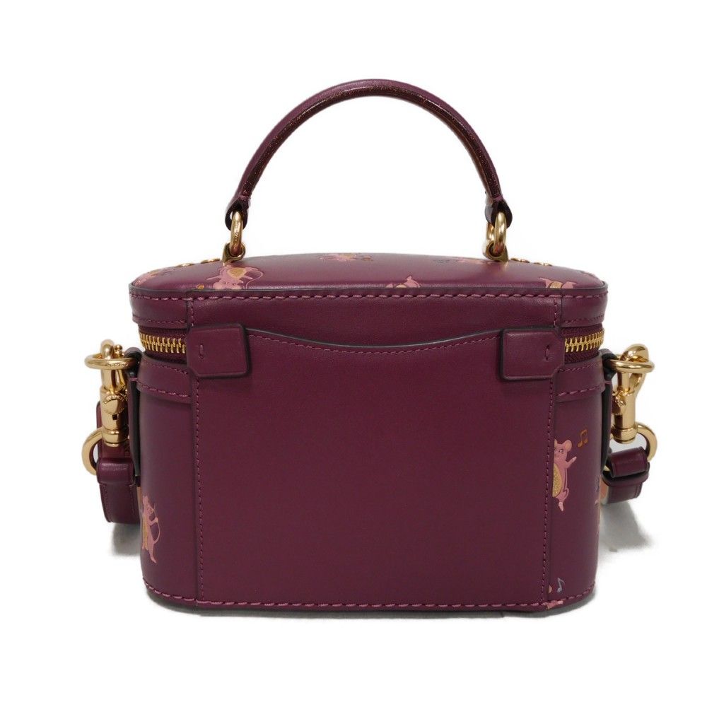 COACH コーチ トレイル バッグ ロゴ メタル バニティ スムース 2WAY 