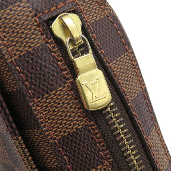 ルイヴィトン LOUIS VUITTON ボディバッグ ジェロニモス ダミエキャンバス ダミエエベヌ ゴールド金具 茶 ウエストバッグ  N51994 CA1025 【箱】【中古】