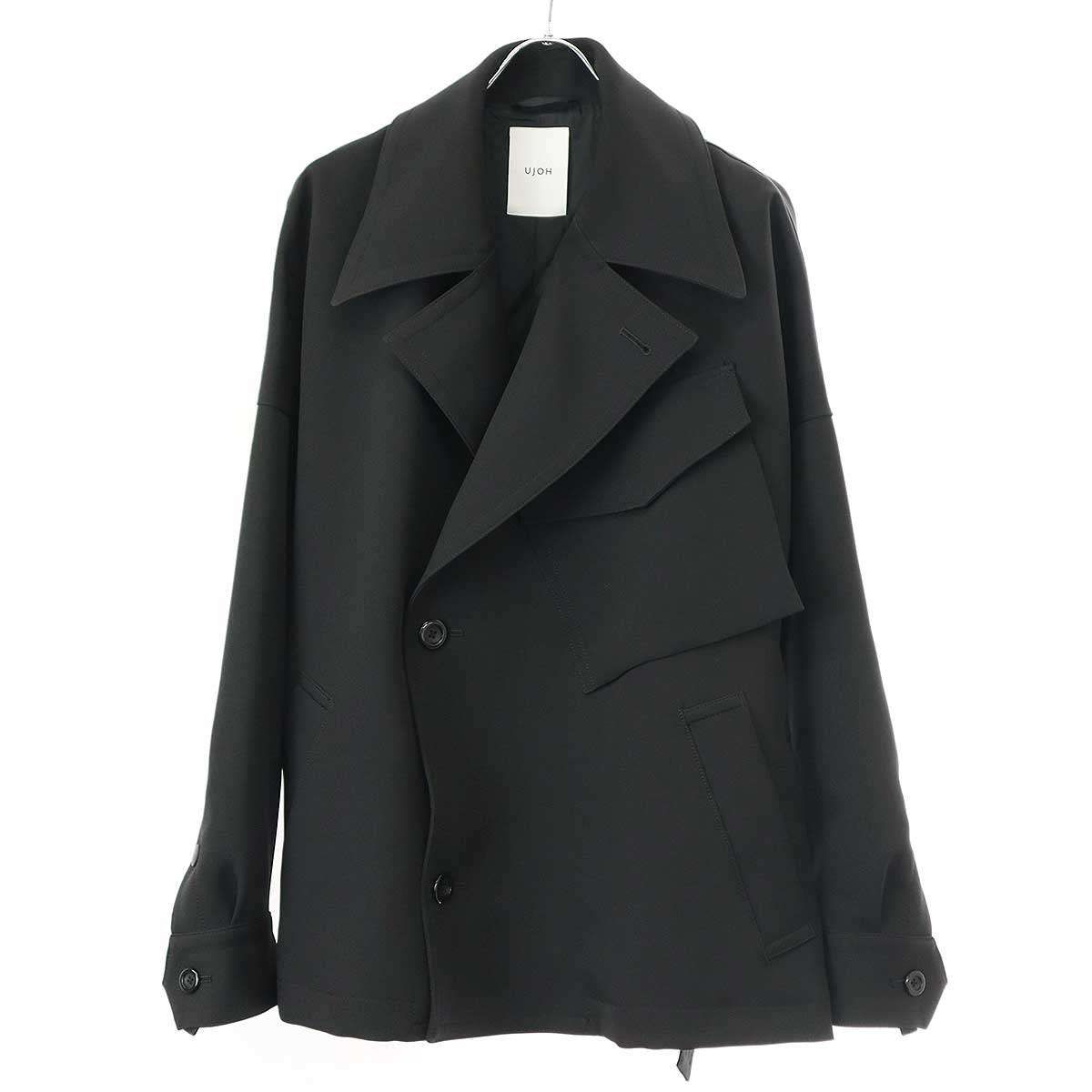 Ujoh ウジョー STUDIOUS 別注 Motorcycle Short Coat モーター