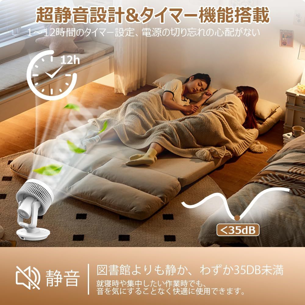 デスクトップファン リビング扇風機