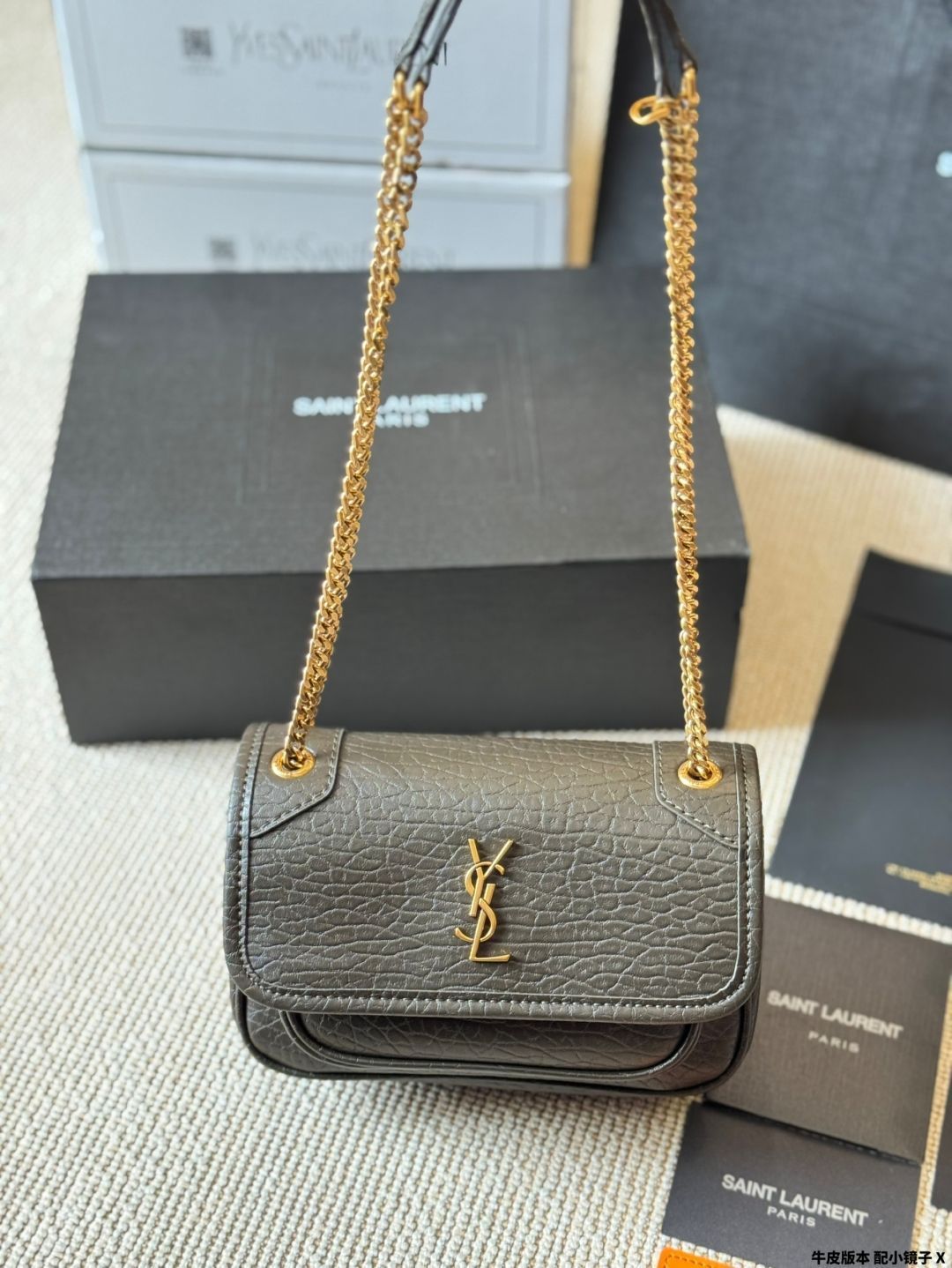 今日特価】YSL Niki Bag Mini - イヴ サン ローラン ニキ バッグ