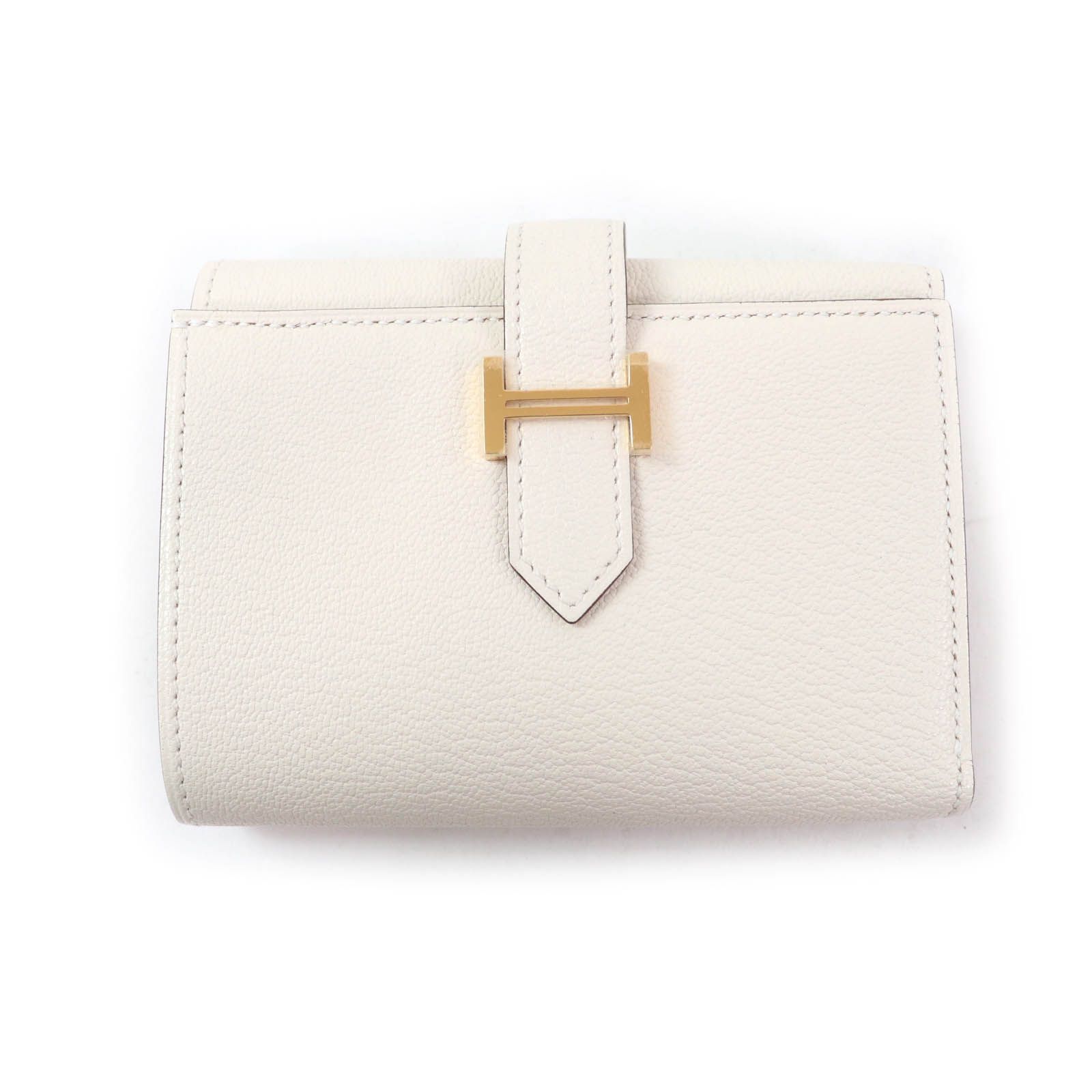 レア美品✨バレンシアガ◇クロコ型押し三つ折り財布 メタルロゴピンク