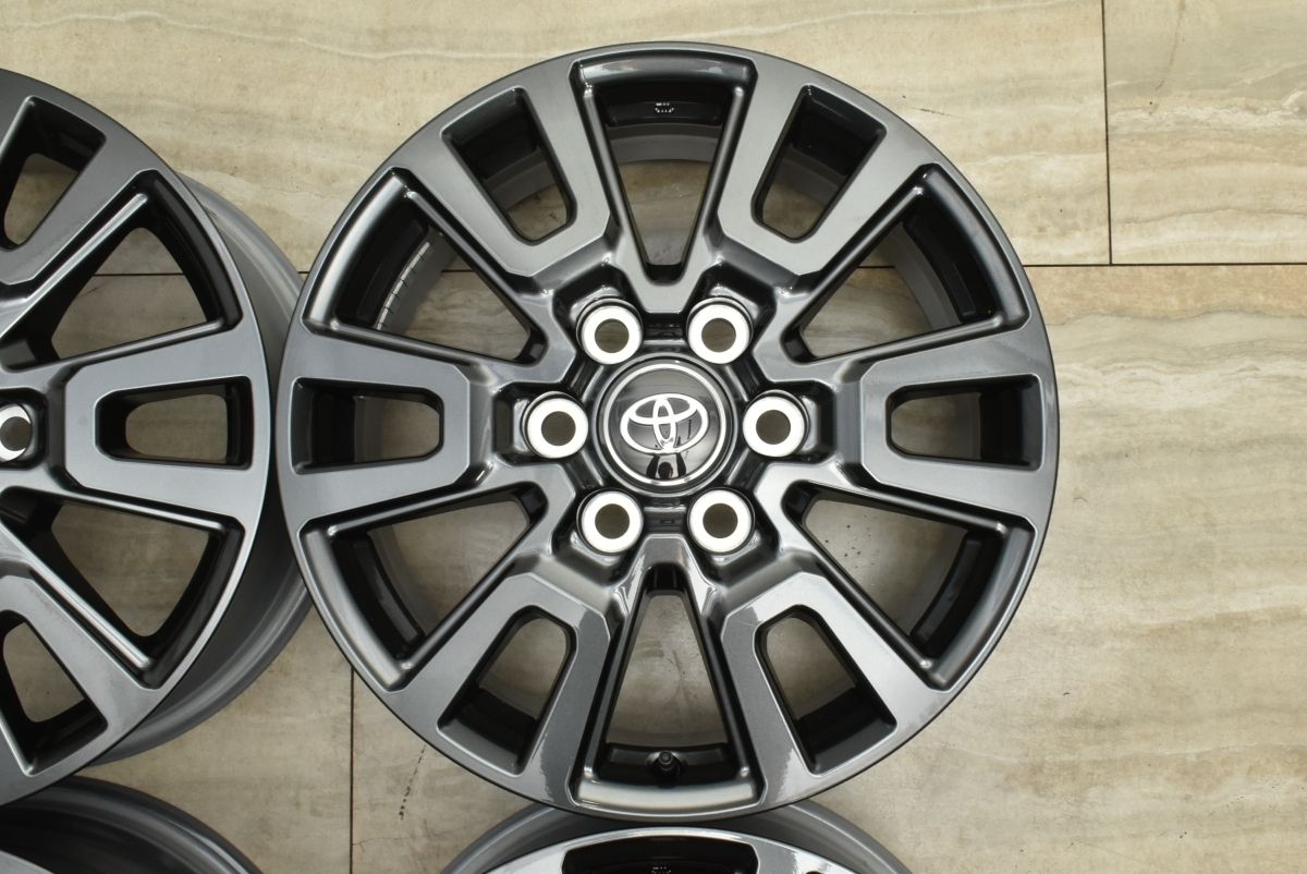 山山 2024年製 新車外し品】トヨタ 250 ランドクルーザー VX 純正 18in 7.5J