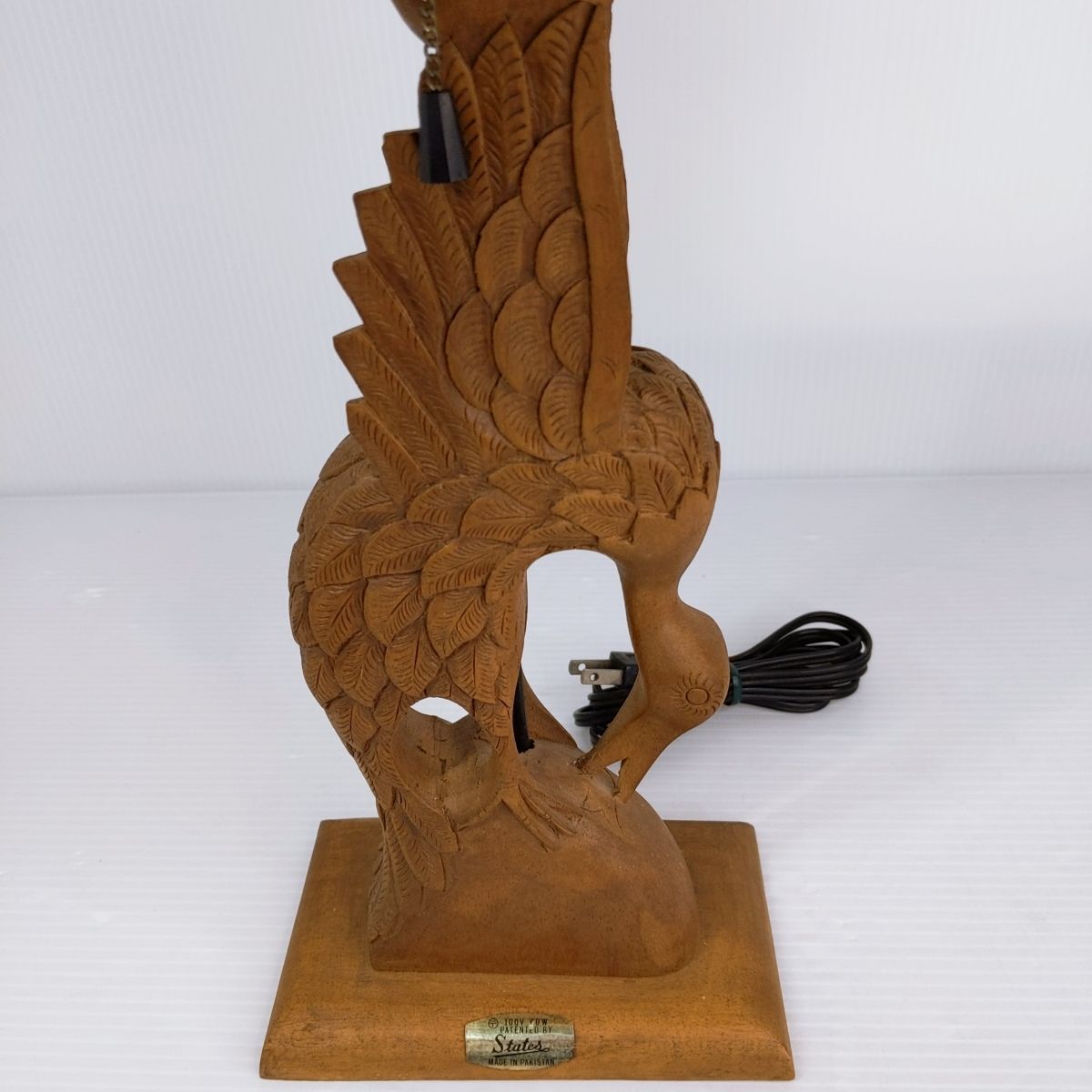 中古品】キャメルテーブルランプ パキスタン製 ヴィンテージ ○YR 