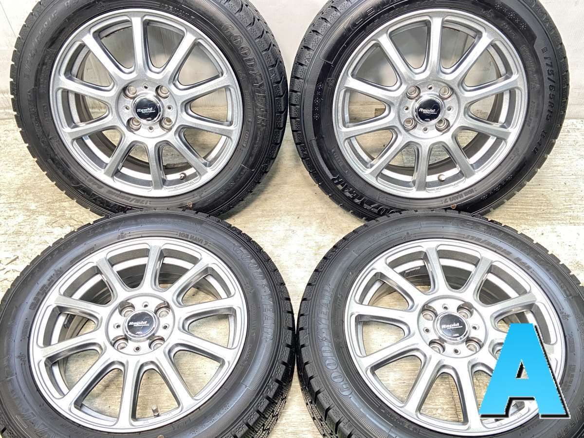 175/65R15 グッドイヤー アイスナビ 7 RAPID 15x5.5 43 100-4穴