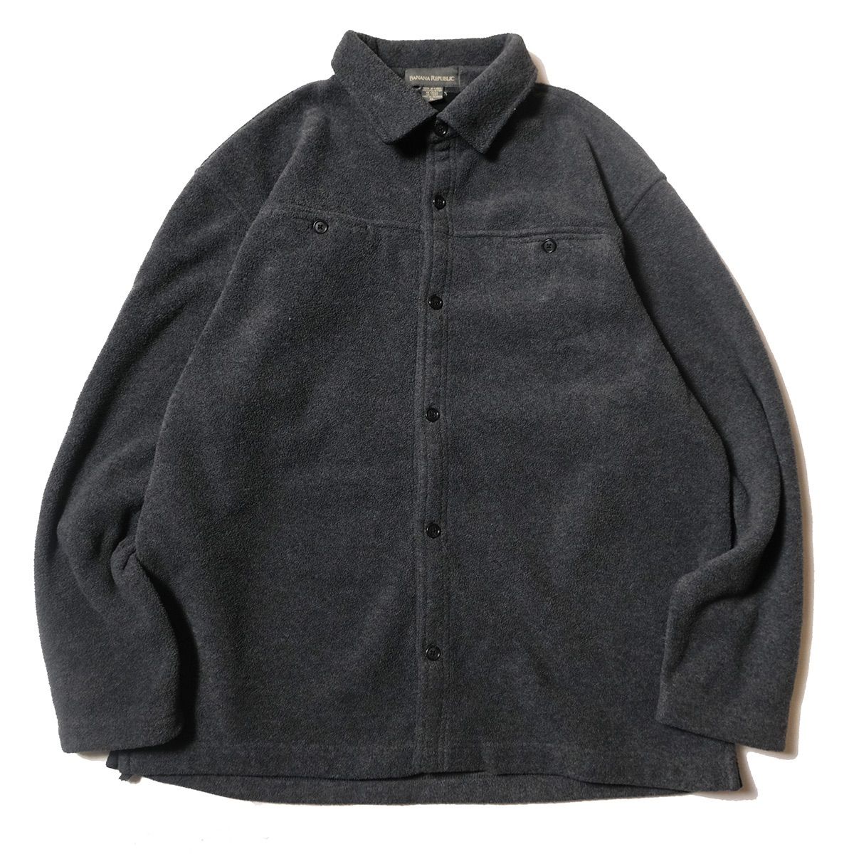 USA古着バナナリパブリック カシミヤ入り高品質ウールジャケット 黒 Lブルゾン USA古着バナナリパブリック カシミヤ入り高品質ウールジャケット 黒 L