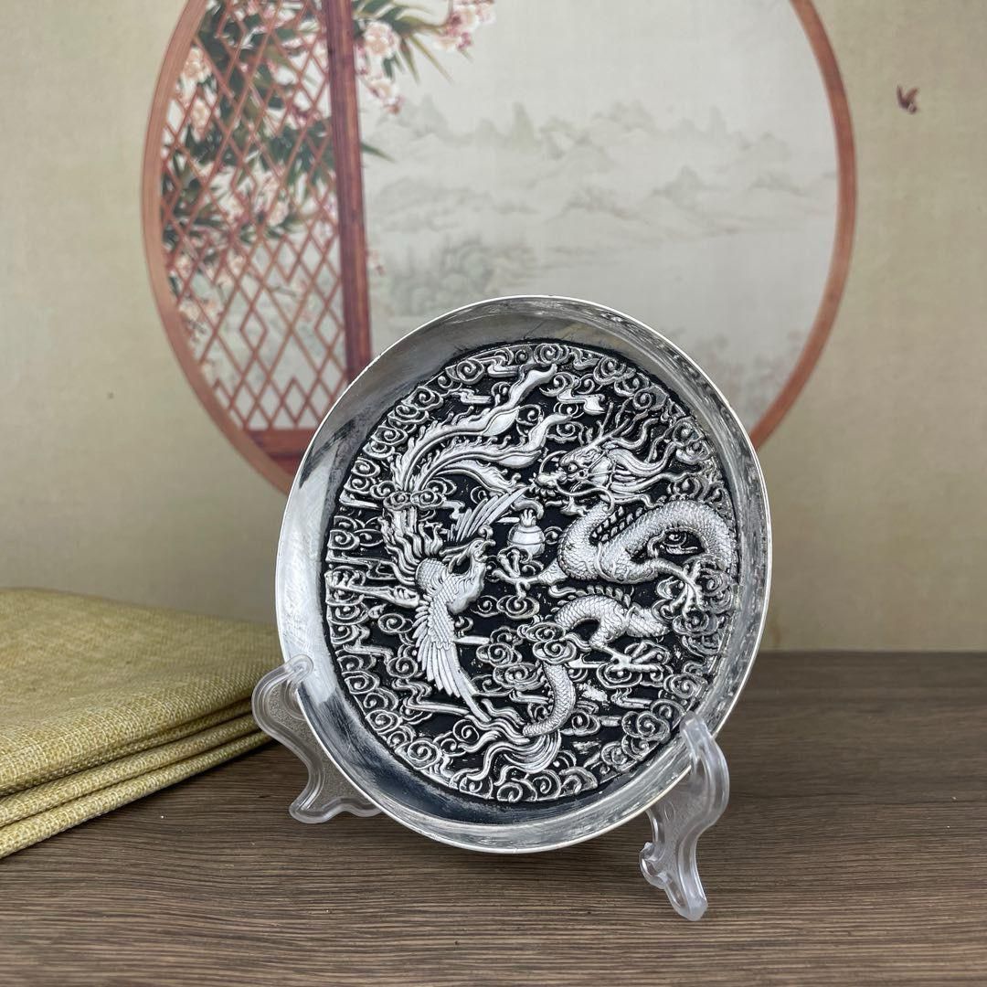 銅細工 五牛灰皿 置物 装飾品 工芸品 美術品 - メルカリ