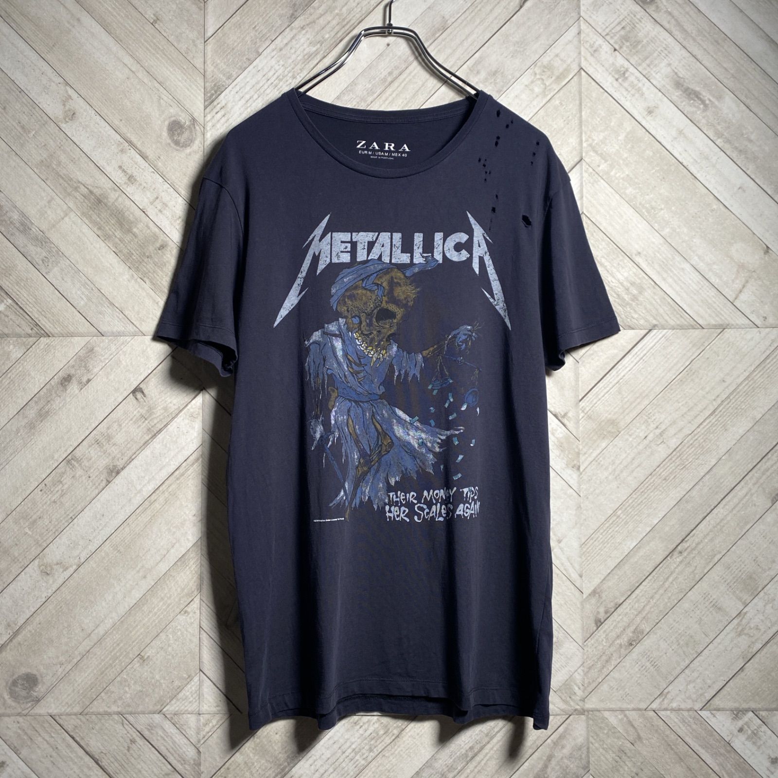 VERSUS VERSACE Tシャツ・カットソー M カーキx黒x白(総柄) 【古着】【中古】 146388_001_l.webp