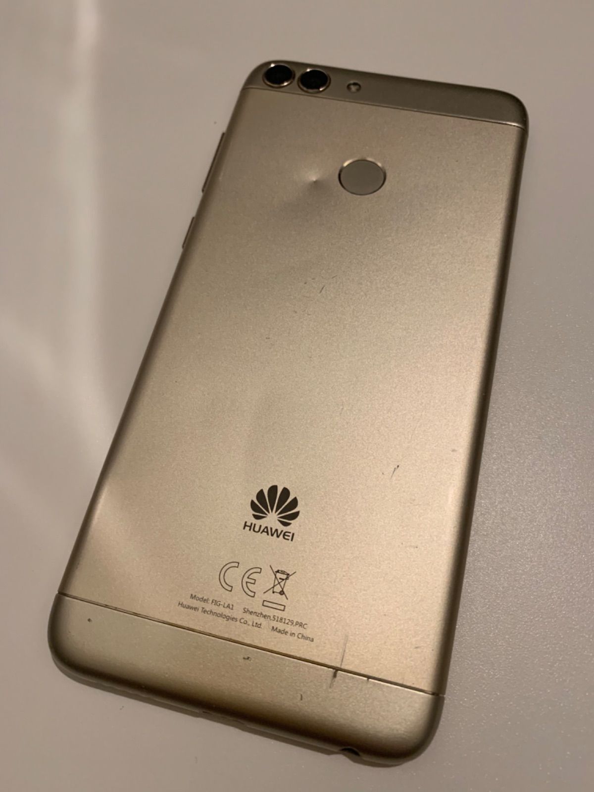 未使用新品] Huawei nova lite2 ゴールド gold-