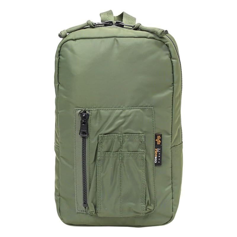 【在庫セール】[アルファインダストリーズ] ALPHA INDUSTRIES ボディバッグ ショルダーバッグ A5 3L メンズ レディース TZ1085 66010 (ビンテージグリーン)