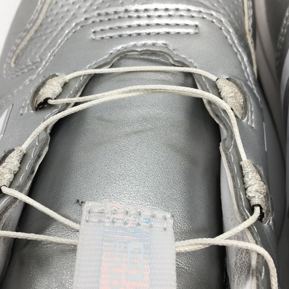 超 ニュー ンス ゴルフシューズ シルバー スパイクレス ダイヤル式 BOA レディース 23.0 ゴルフウェア Balance