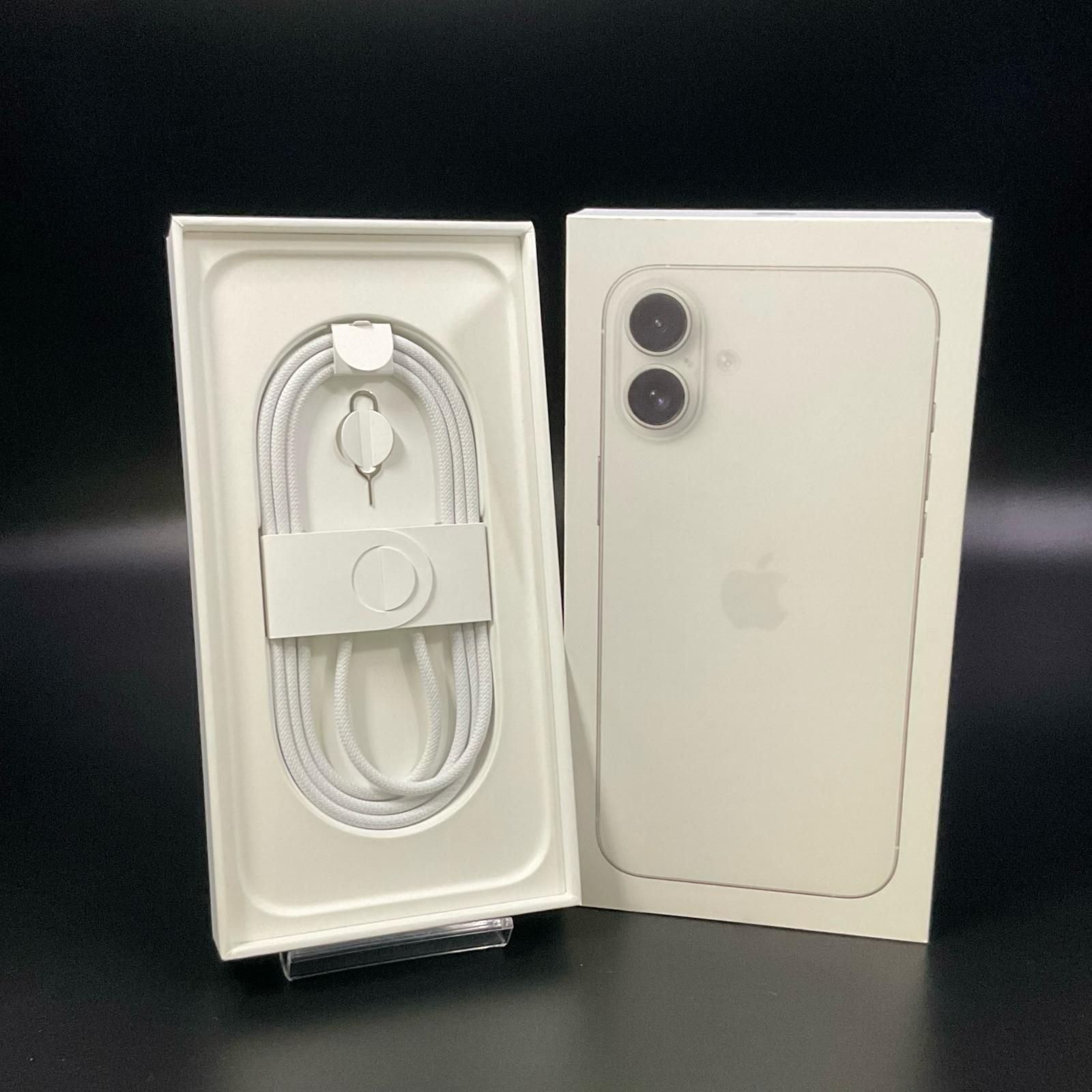 iPhone 16 Plus 128GB ホワイト SIMフリー 白ロム 美品 動作確認済 100 