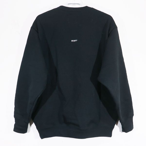 定価以下　WTAPS SIGN 02 ブラック スウェット 定価以下 WTAPS SIGN 02 ブラック スウェット