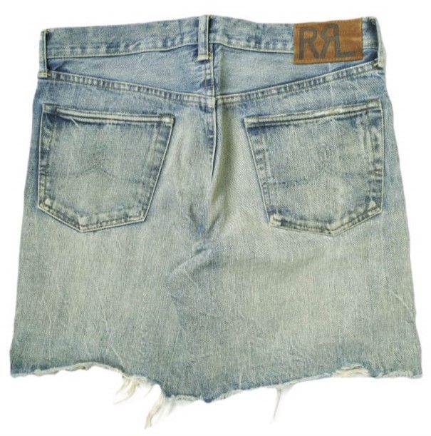 RRL ダブルアールエル CUT OFF DENIM SHORTS カットオフデニム