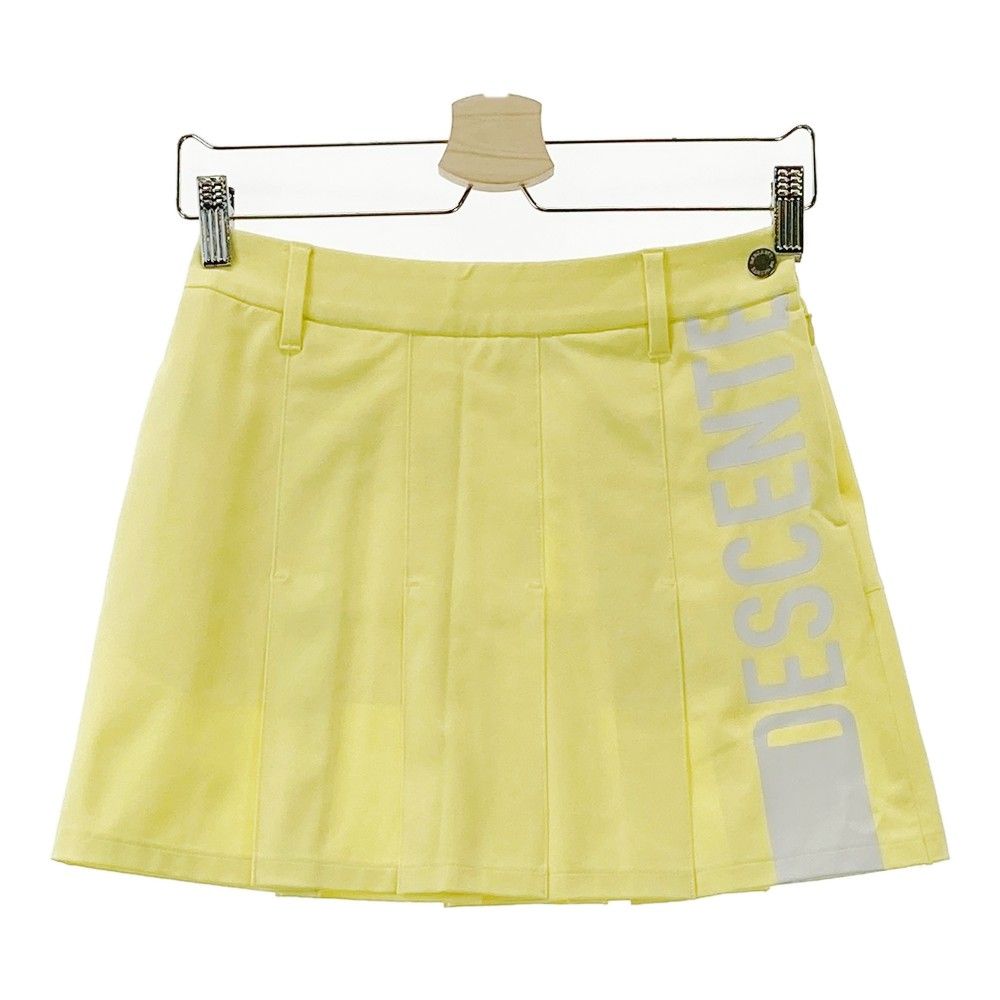 サイズ 58 SS DESCENTE GOLF デサントゴルフ モデル プリーツスカート イエロー系 240101288548 ゴルフウェア レディース ストスト