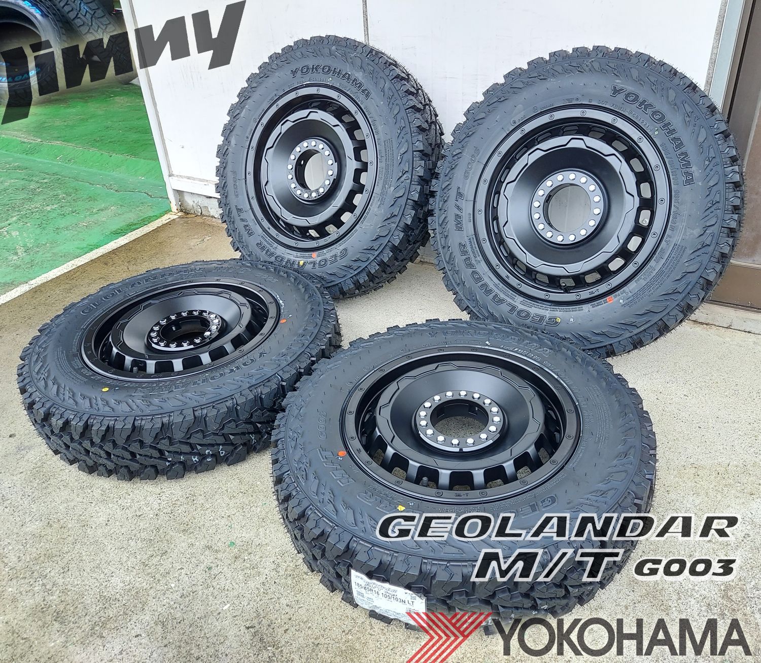 ヨコハマ ジオランダー MT G003 16インチ 5.5J +20 タイヤ ホイール 4 