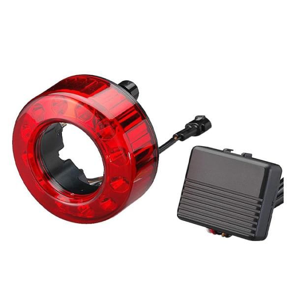 LED 丸形 テール ストップランプ 1個 車検対応 ECE規格取得 12V テールランプ テールライト ストップライト E1E1