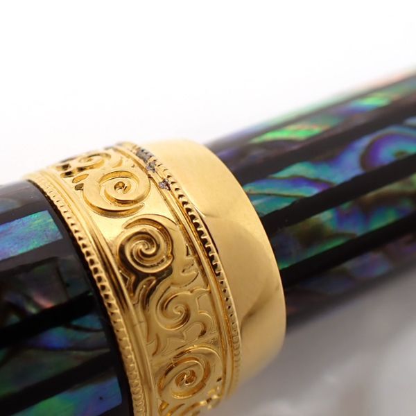 NAMIKI 万年筆 キリスト生誕2000年記念 18K750 螺鈿 AD2000