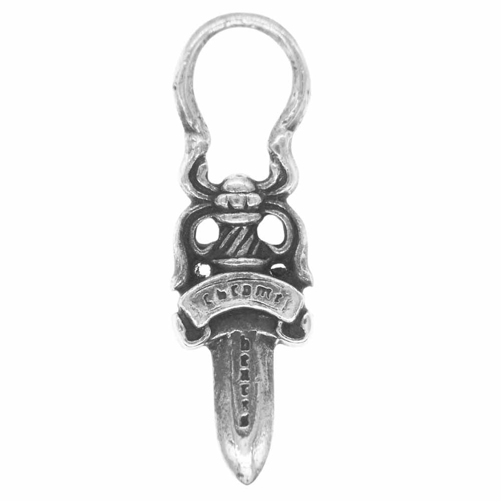CHROME HEARTS クロムハーツ（原本無） ダガー ジップ ペンダント