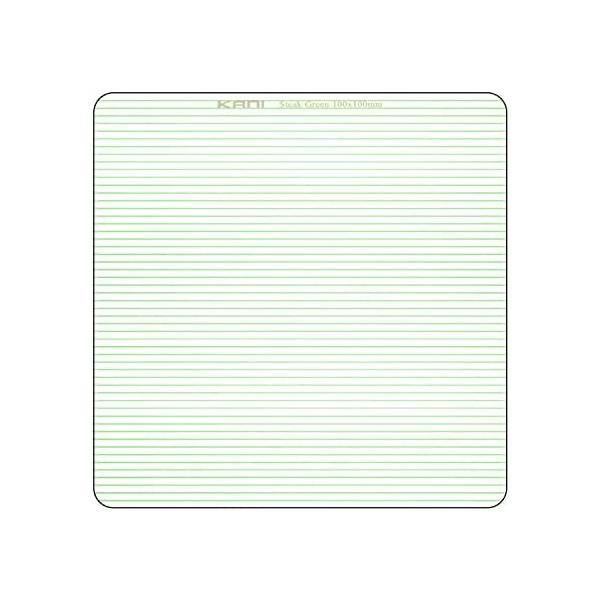 KANI レンズフィルター ストリークグリーン 100 mm シネマ アナモルフィックレンズ 効果 Streak Green