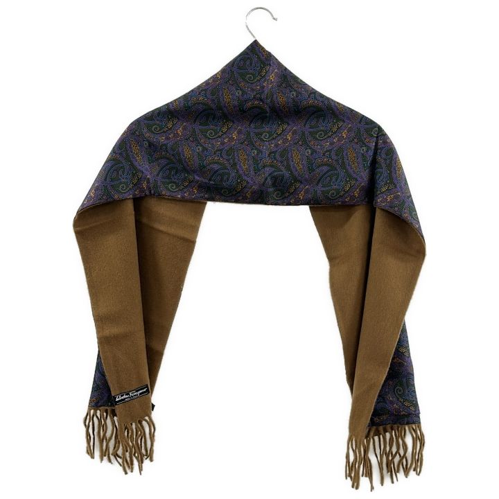 専用品サルヴァトーレ・フェラガモ　カシミヤ　ストール　マフラー　NO.36 専用品サルヴァトーレ・フェラガモ カシミヤ ストール マフラー