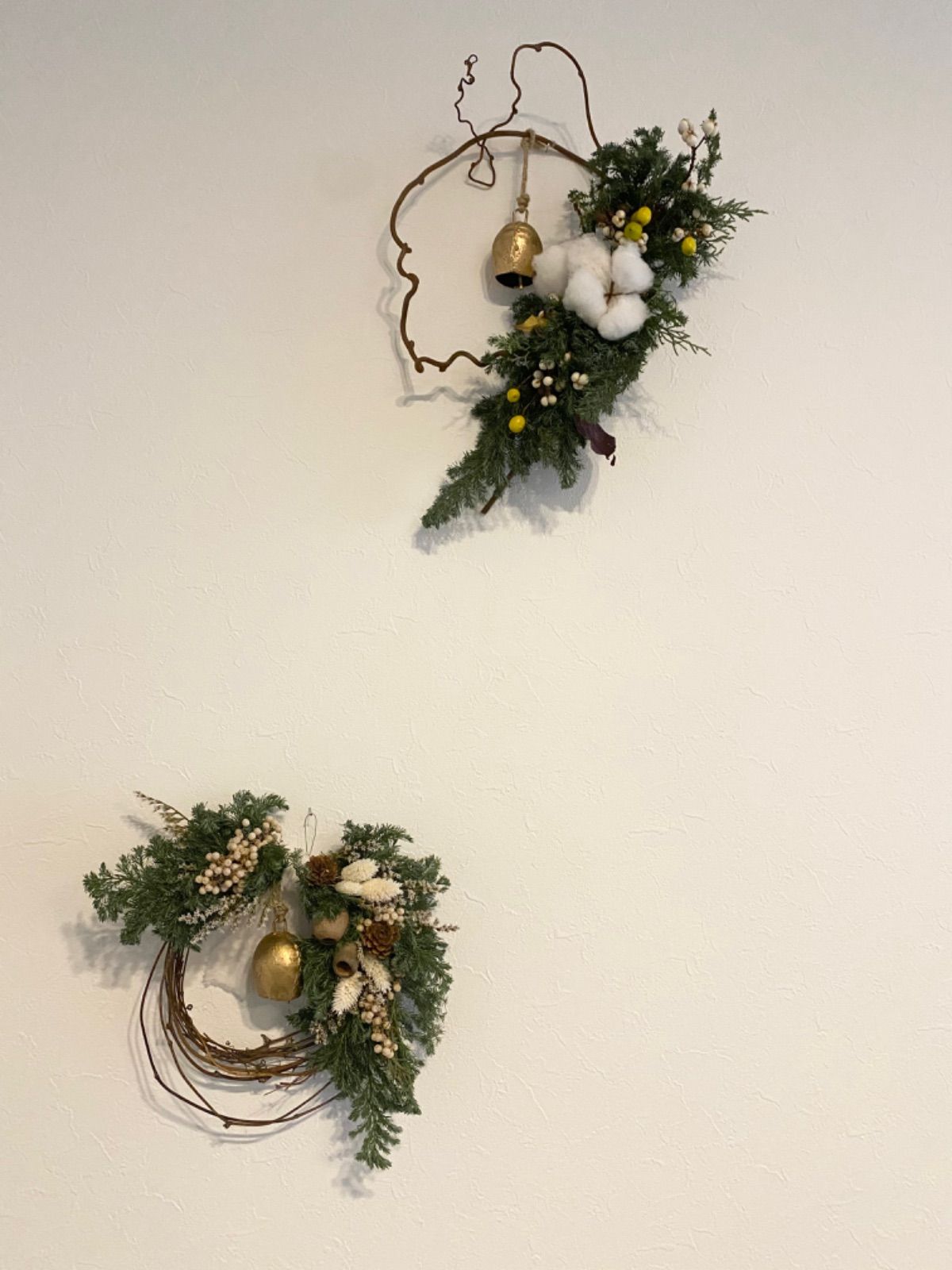 ✳︎ベル付き✳︎christmas wreathe① - pitoiro - メルカリ