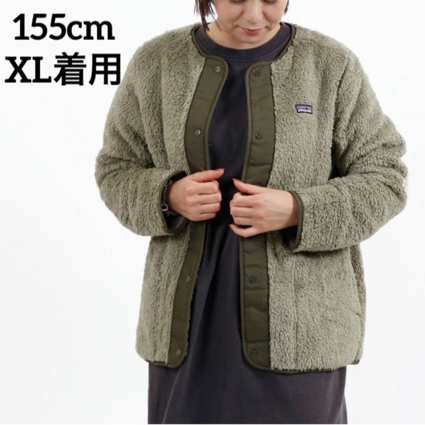 最新22 パタゴニア ロスガトス 見やす カーディガン ガールズXXL 新品  