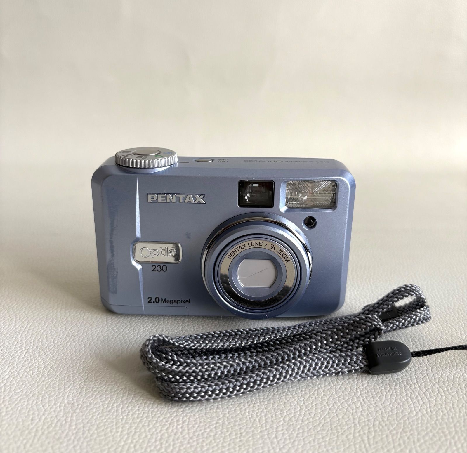 PENTAX Optio 230 デジタルカメラ【動作確認済】乾電池稼働