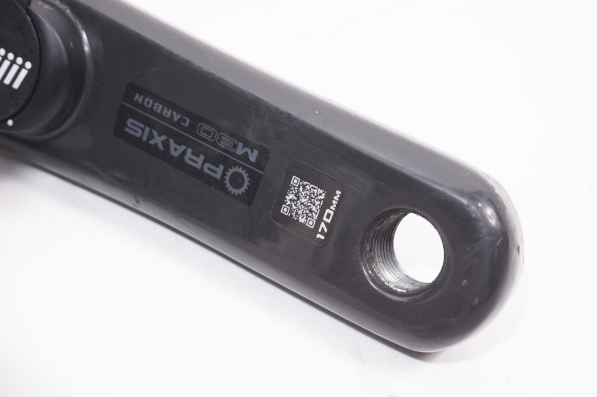 PRAXIS WORKS プラクシスワークス ZAYANTE CARBON 4IIII 52-36T 170mm パワーメーター クランクセット バイチャリ世田谷店 BRIGHTFACE_UK