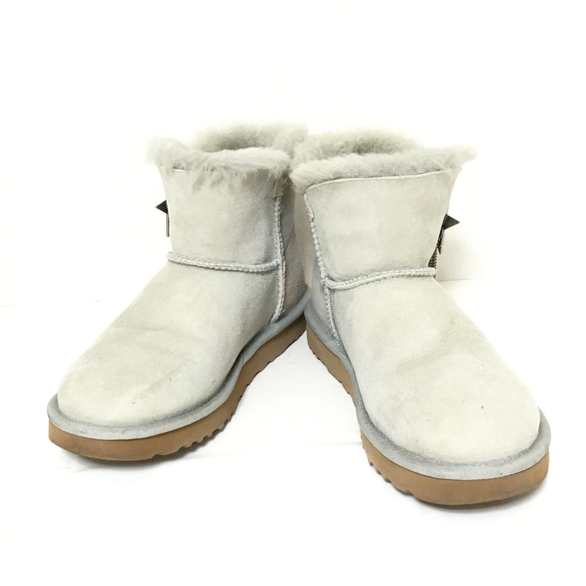 UGG(アグ) ショートブーツ 23 レディース ミニベイリースター 1108930 ...