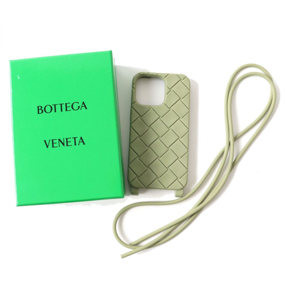 極美品△BOTTEGAVENETA ボッテガヴェネタ 690685 iphone 13/13Pro 