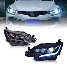 トヨタ リッジ Reiz 14-19年式 RGB流光ターンシグナル LEDヘッドライトユニット