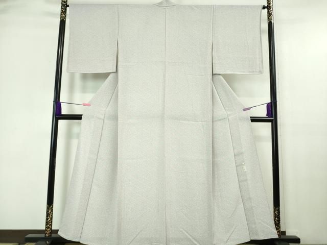 平和屋着物□極上 重要無形文化財 人間国宝 中村勇二郎 江戸小紋 単衣