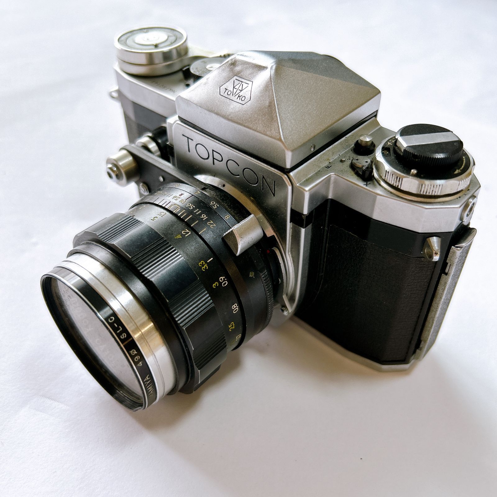 トプコン TOPCON レンズ Auto-Topcor 58mm F1.8フィルムカメラ