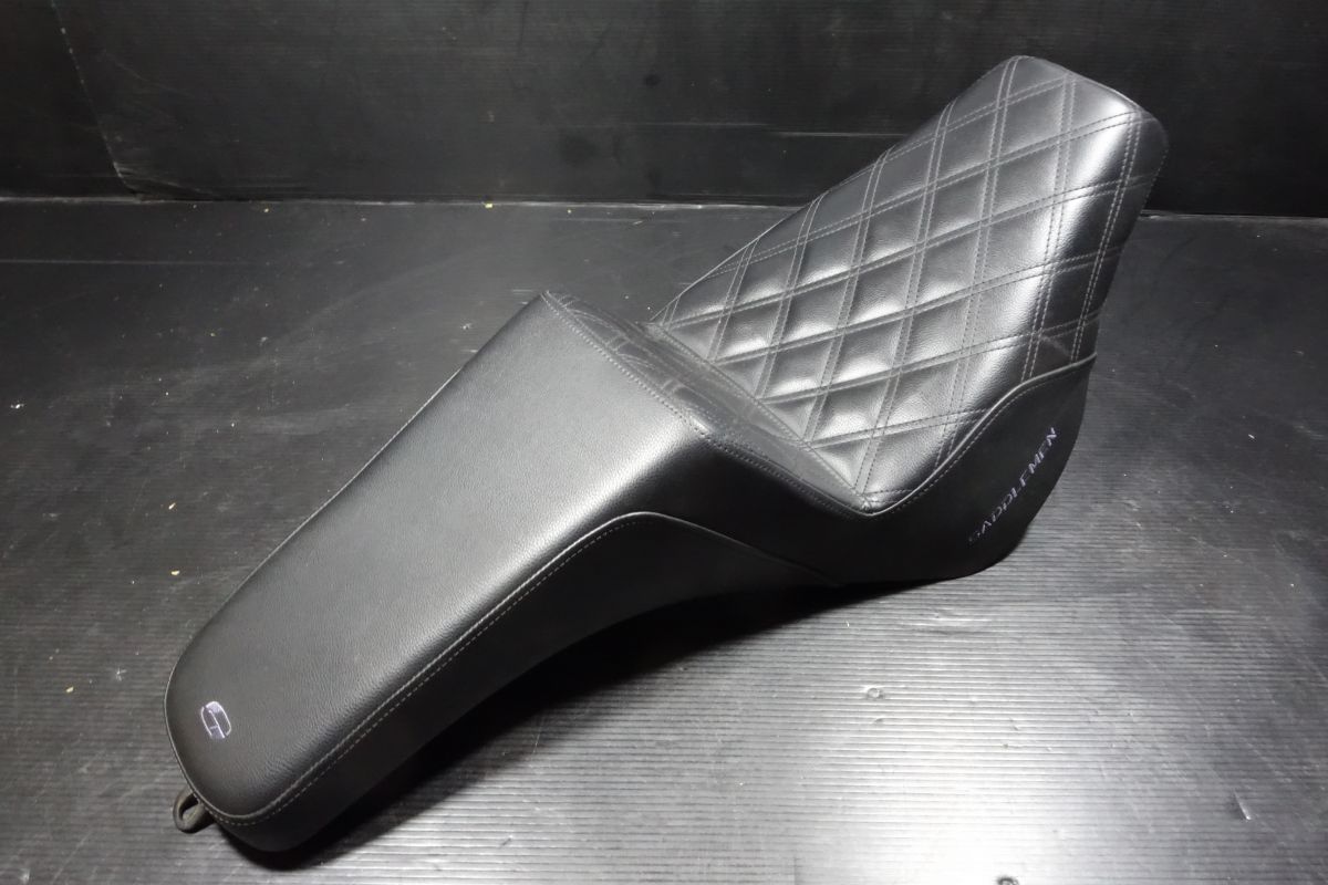 SADDLEMEN LS-ステップアップシート ブラックダイヤモンド 0802-0962 818-30-172 FXBB|S FXST サドルマン R20250317