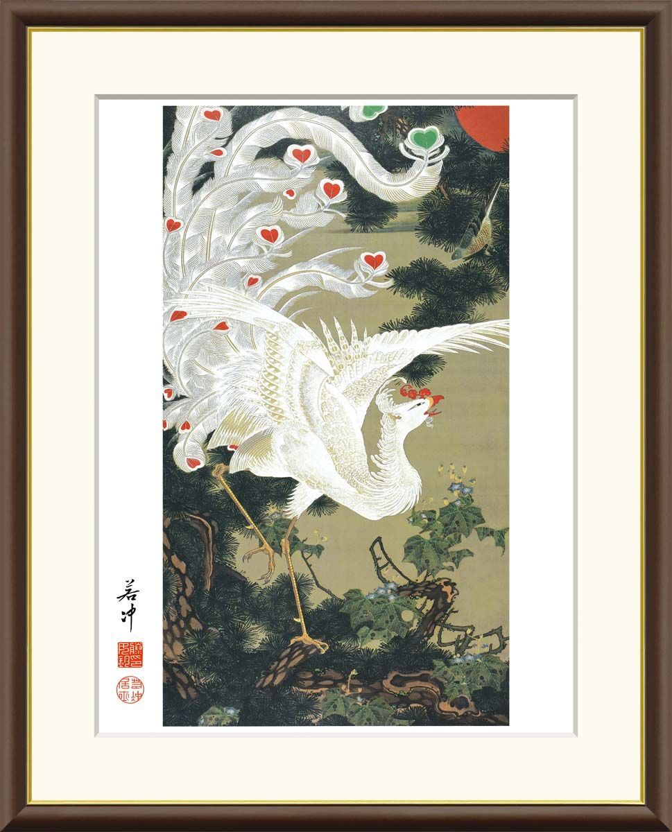 インテリア小物 日本の名画 額飾り F8サイズ ちょっとした心使いで空間
