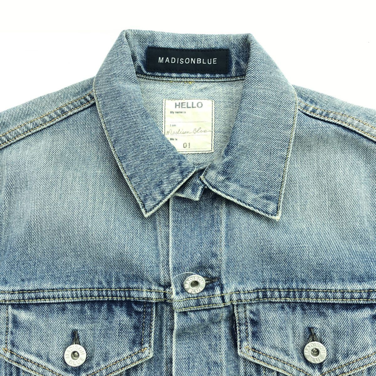 MADISON BLUE マディソンブルー デニムトラッカージャケット