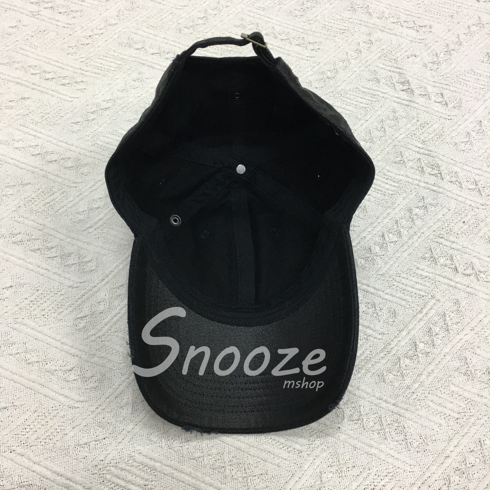 P.L.N. black oilskin cap 帽子 P.L.N Oil Skin cap archive CLASSIC