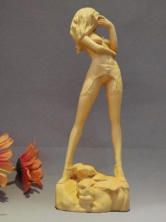 黄楊木美女18cm