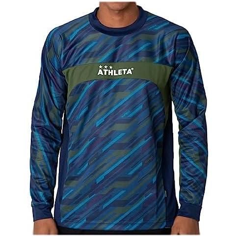 アスレタ(ATHLETA) サッカー・フットサル グラフィックプラクティスシャツ 02395 ネイビー Oサイズ