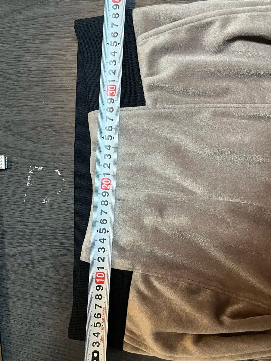 コスメ 2025 年 SYSTEM ベロア ワイド パンツ S 総丈 100