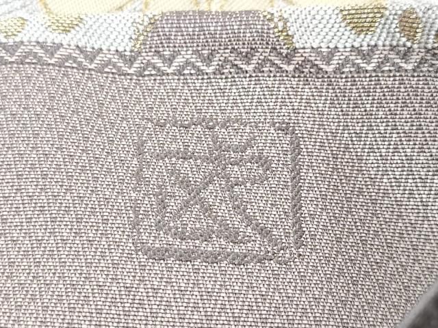 平和屋本店□最高級 人間国宝 北村武資 経錦 六通柄袋帯 花蜀江 金銀糸  