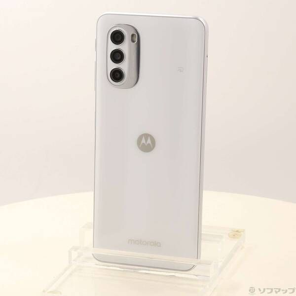 〔品〕 moto g52j 5G II 128GB パールホワイト PATM0005JP SIMフリー【295】