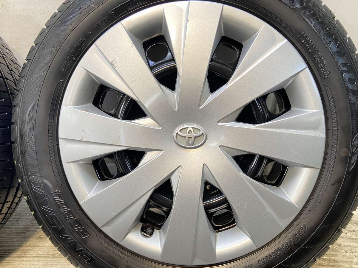 タイヤ サマータイヤ ホイールセット 4本セット 185/60R15 トヨタ純正 