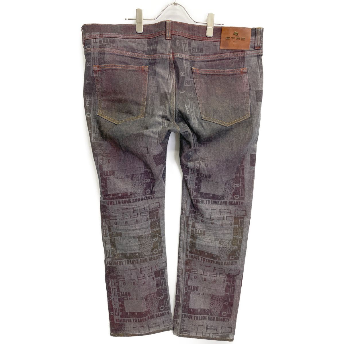 イタリア製 エトロ【ETRO】REGULAR ストレートデニムパンツ W33 ETRO ストレートジーンズ イタリア製 エトロ【ETRO】REGULAR