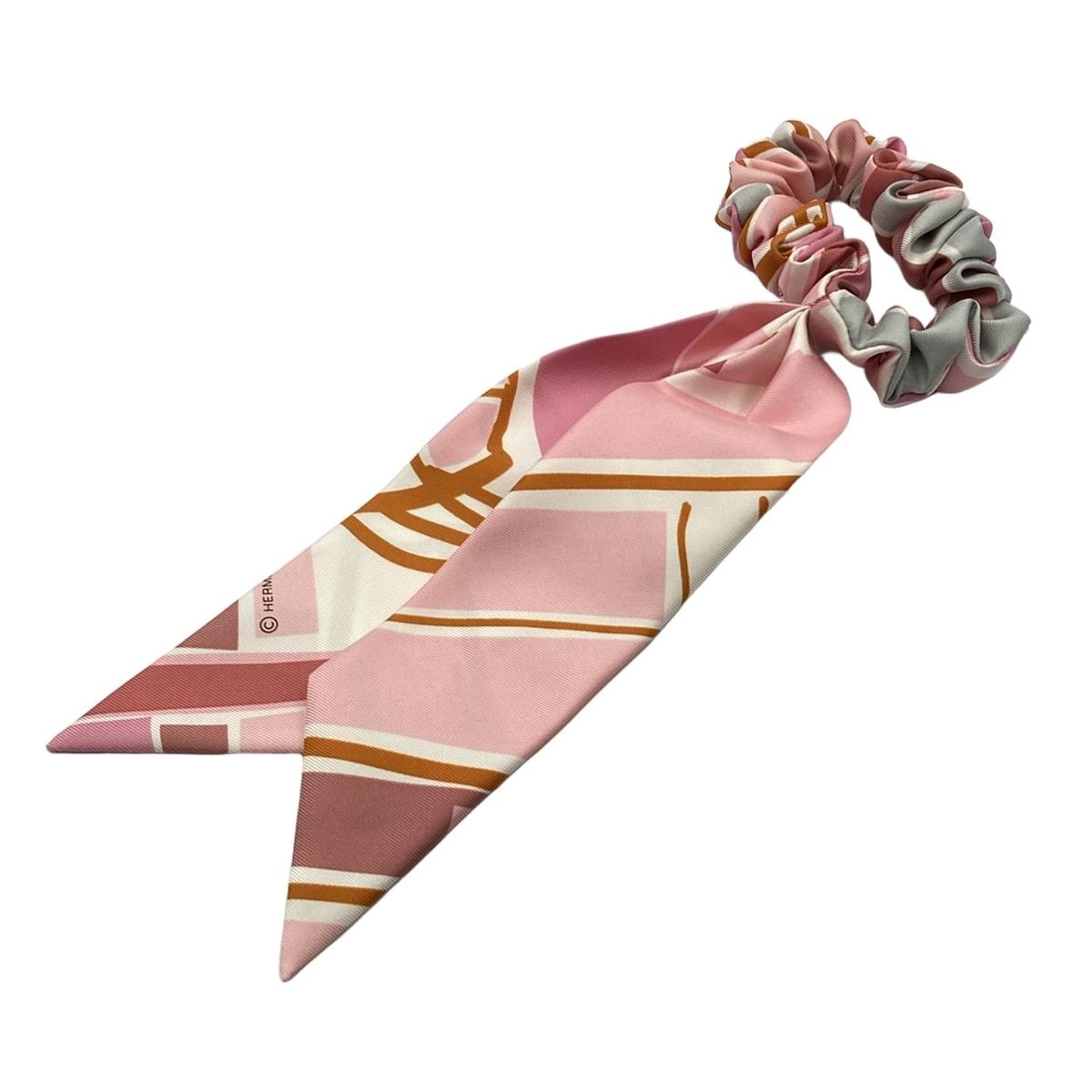HERMES(エルメス) シュシュ美品 - シルク ピンク - メルカリ