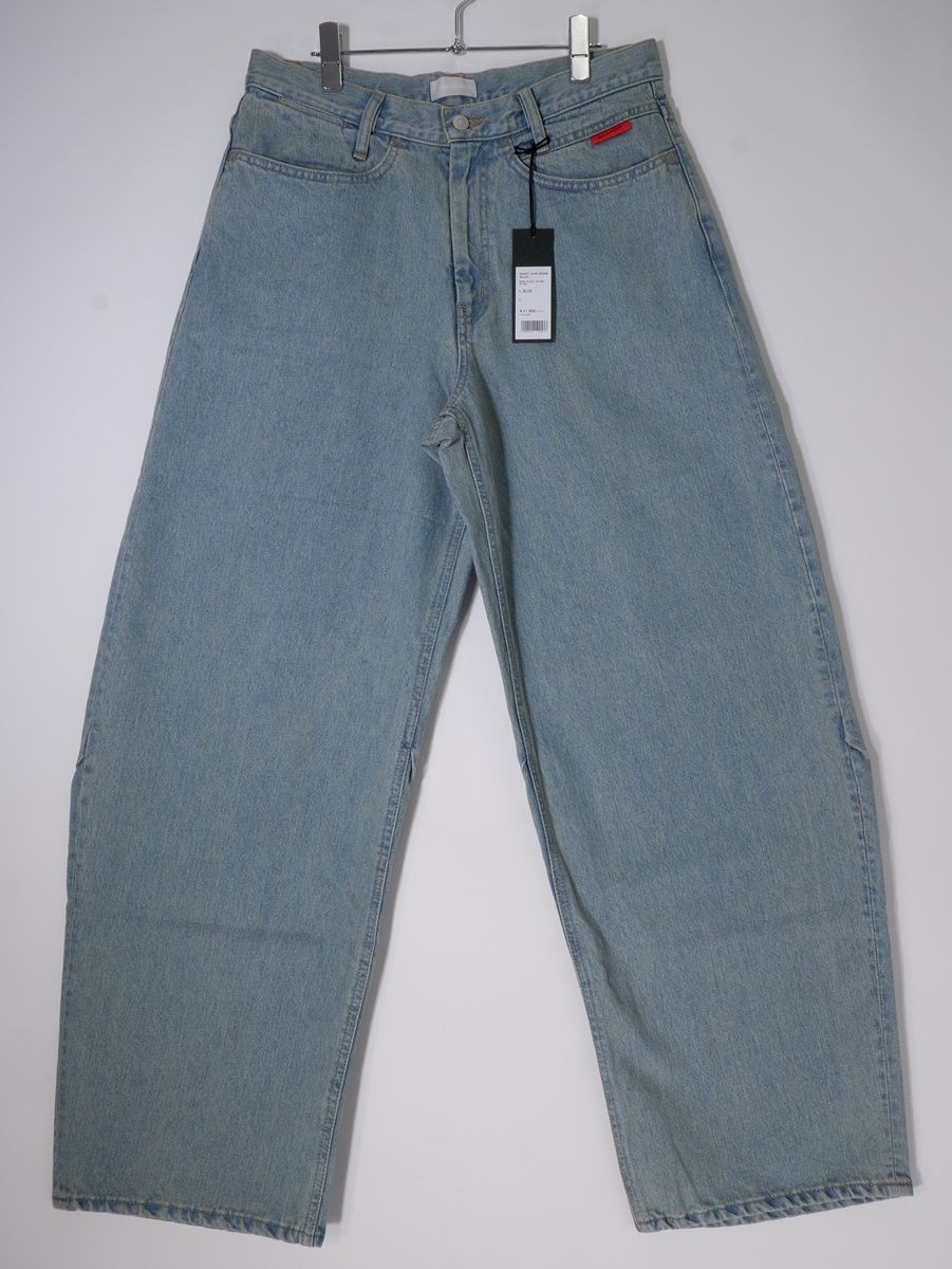 WINDANDSEAウィンダンシー 2024AW BAGGY JEAN DENIM(BLUEバギージーンズ デニム新品【L】【MDNA77483】